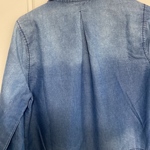 CHARLOTTE RUSSE JEAN BLOUSE Size medium - Picture 11 of 11